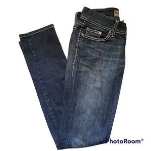 BKE Dark Wash Harper Skinny Jeans Size 27L